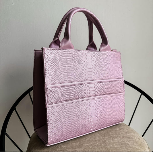 TOTE MEDIANA BABY PINK