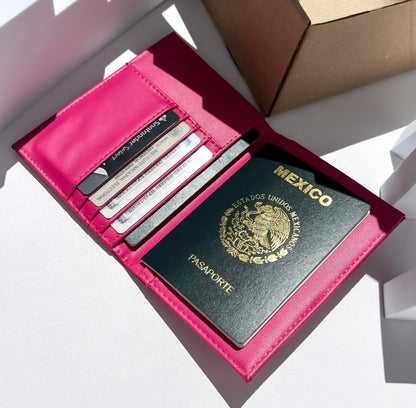 STAINLESS STEEL PASSPORT HOLDER