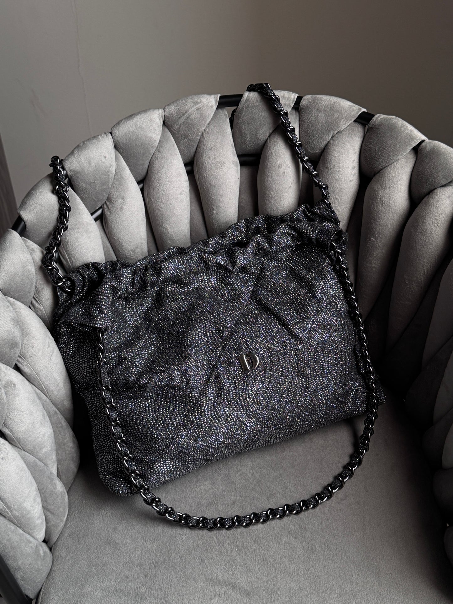 GIA BAG DENIM NEGRO