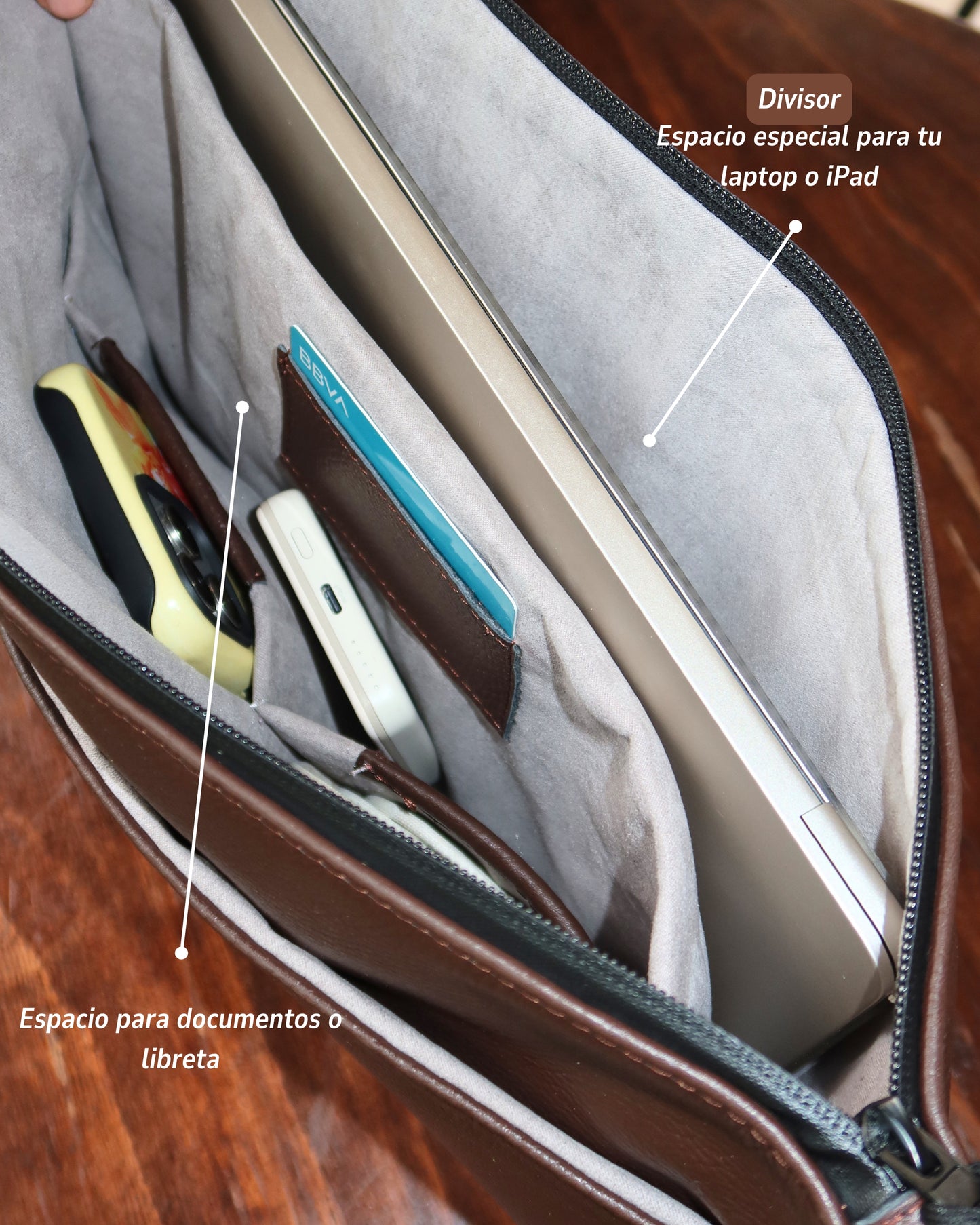 LAPTOP CASE | PIEL GENUINA PREMIUM