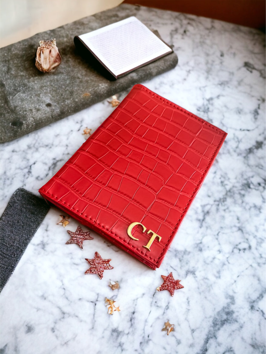 RED PASSPORT HOLDER