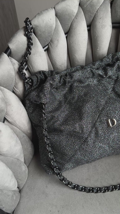 GIA BAG DENIM NEGRO
